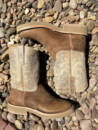 Miniatura 8 de Roper Toe Natural Tan Sinsation Botas de suela de crepé grueso
