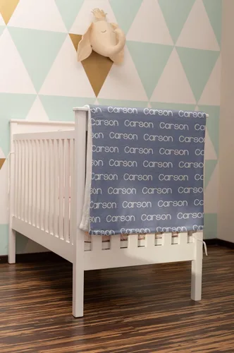 Miniatura 5 de Manta de bebé personalizada con nombre para niños, manta personalizada con monograma para niños, manta de bebé suave y acogedora, regalo Familia