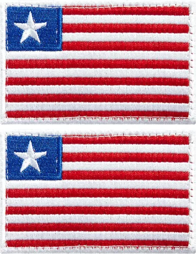 Miniatura 36 de stidsds Paquete de 2 parches de bandera de Sudáfrica, parches bordados, banderas sudafricanas, parche táctico militar para ropa, sombrero, mochilas