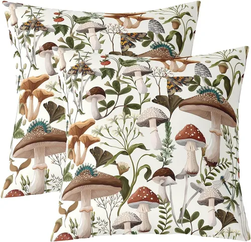 Miniatura 16 de Duck Hunting Throw Pillow Covers Set of 2 Army Camo Pillow Cover for Kids Girls Boys Green Brown Camouflage Square Cushion Case 16"x 16" Rustic