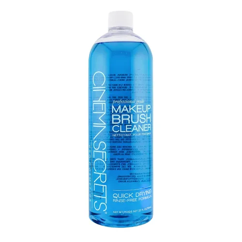 Miniatura 10 de Cinema Secrets Solución limpiadora de brochas de maquillaje de vainilla azul original, limpiador profesional para brochas de maquillaje, fórmula