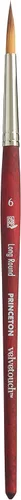 Miniatura 15 de Princeton Velvetouch Mini Pincel Filbert, Sintético, Mango Corto, Tamaño 0, 1 Unidad