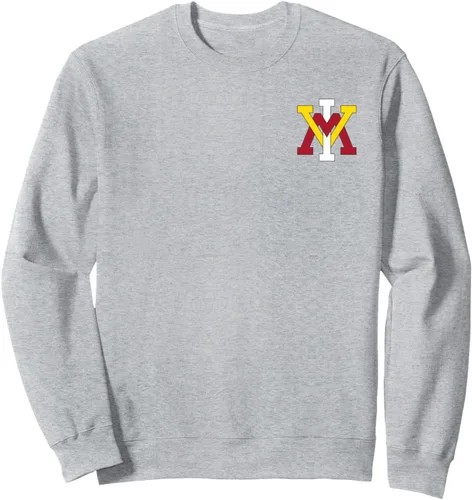 Miniatura 3 de VMI Keydets Sudadera con diseño de icono en el pecho izquierdo, Negro