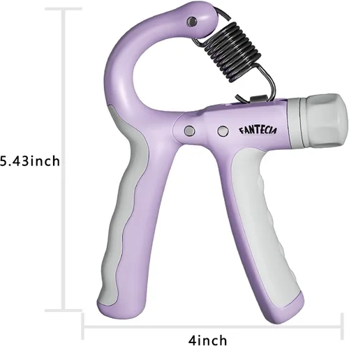 Miniatura 3 de Fortalecedor de agarre de mano para niños y jóvenes, agarre de mano de resistencia ajustable de 11 a 45 libras, empuñaduras para entrenamiento