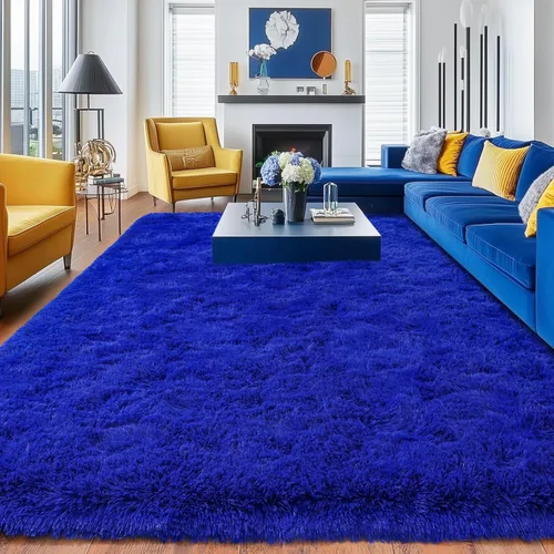 Miniatura 102 de Alfombras de Pasillo para Dormitorio 2x6 pies Alfombras de Pasillo para Pasillos Antideslizantes Suaves de Pelo Largo Alfombra de Cabecera, Alfombra
