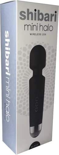 Miniatura 2 de Shibari Mini Vibrador Halo, Masajeador de Varita, Inalámbrico, Silencioso, Alta Potencia e Impermeable, Estimulación del Clítoris por Vibración