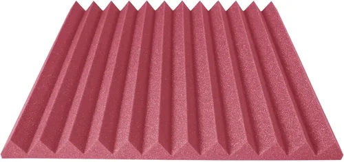 Miniatura 30 de Paneles de espuma acústica de 24 x 24 pulgadas, paquete de 12, 48 pies cuadrados, utilizados para reducción de sonido de estudio de grabación
