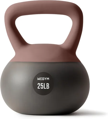 Miniatura 16 de WeGym Mancuernas suaves con base resistente a impactos acolchada y mango antideslizante de agarre ancho para entrenamientos en casa, levantamiento