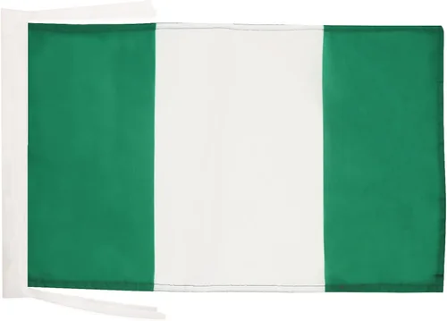 Miniatura 254 de Bandera de México AZ FLAG, 45.7 x 30.5 cm, con cordones - Pequeñas banderas mexicanas de 30 x 45 cm - Bandera de 45.7 x 30.5 cm
