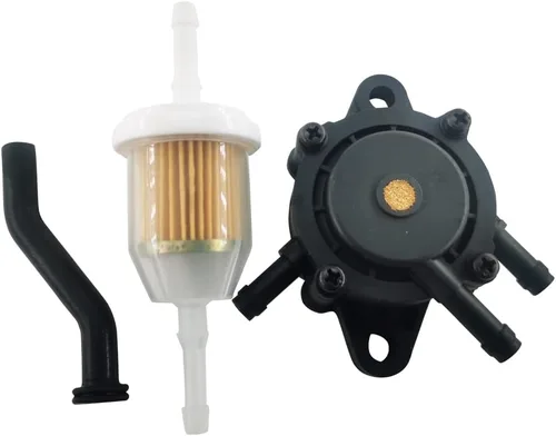808656 Bomba de combustible para cortacésped B&S Tractor Bomba de combustible de vacío de gas con filtro de combustible para Honda Yamaha 491922