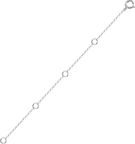 Miniatura 10 de Extensor de Collar de Oro Sólido de 14K Extensor de Pulsera Real de 2 3 4 Pulgadas Cadena Ajustable Duradera Extensión de Tobilleras de Oro