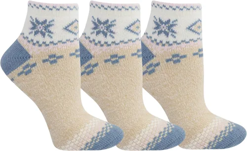 Miniatura 11 de Calcetines cortos Dr. Scholl para mujeres - Calcetines de spa relajantes con infusión de lavanda y vitamina E - 2 y 3 pares - Pinzas en la parte