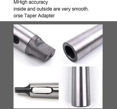 Miniatura 3 de ATOPLEE 3 unids Morse Taper Drill Sleeve Reductor Adaptador para Torno Fresado, MT2 a MT1, MT3 a MT2, MT4 a MT3