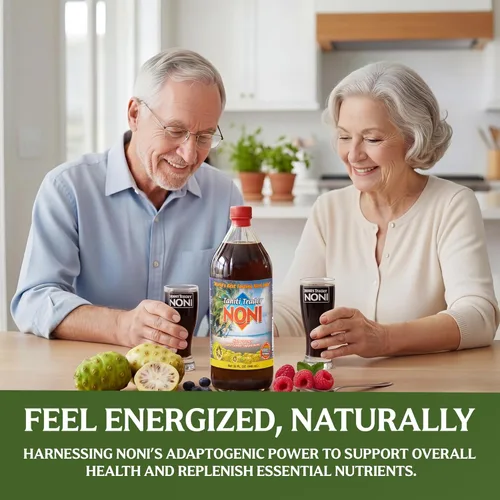 Miniatura 6 de Jugo de noni orgánico 100 puro – Fórmula original de jugo Fruta natural de noni y extracto de hoja de noni Sin OMG, sin aditivos artificiales