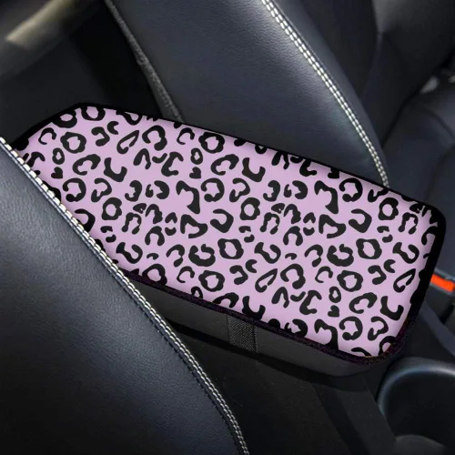 Miniatura 19 de Accesorios interiores de lunares Funda protectora universal para reposabrazos de consola central Protector de vehículo suave y cómodo