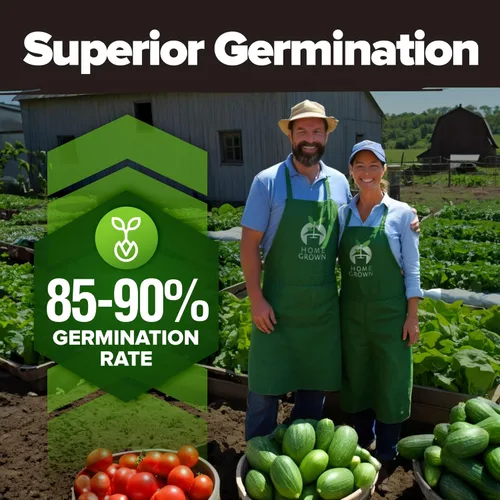 Miniatura 2 de 25 semillas de verduras autóctonas – Más de 9,500 semillas de supervivencia y equipo esencial de preparación de emergencia, semillas de verduras sin