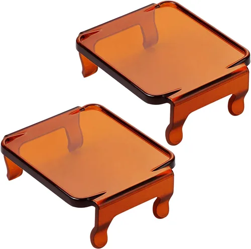 Miniatura 9 de Cubiertas LED negras Snap-On para cápsulas LED de 3 pulgadas, cubiertas de policarbonato legales para la calle para luces cúbicas de 3 pulgadas