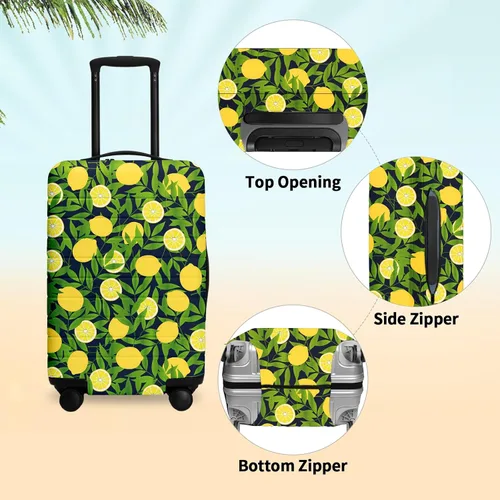 Miniatura 10 de URBEST Funda protectora para maleta, antiarañazos y suciedad, Otoño de vidrieras