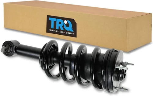TRQ Conjunto de amortiguador delantero y puntal de resorte compatible con Chevrolet Silverado 1500 GMC Sierra 1500 2007-2013