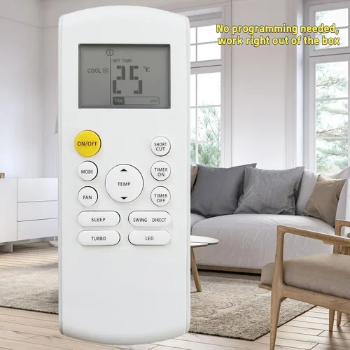 Miniatura 3 de Mando a distancia de repuesto compatible con Midea MRCOOL FRIMEC Klimaire aire acondicionado R57B1/BGE RG52A2/BGEFU1 RG57/BGE RG57A/BGE RG57A1