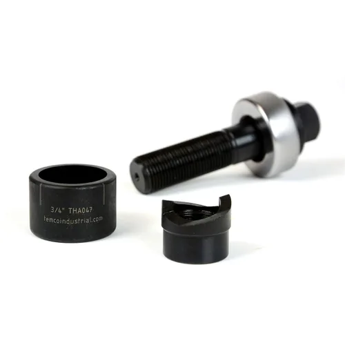 Miniatura 13 de TEMCo TH0407-3/4 - Unidad de perforación de tamaño real con perno de extracción manual (0.75 pulgadas, tamaño real del agujero)