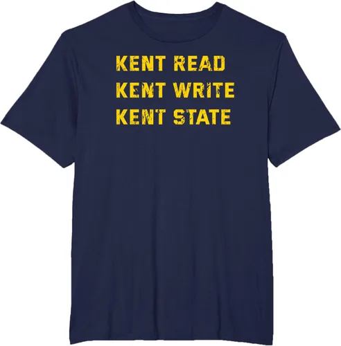 Miniatura 12 de University Apparel Kent Read, Kent Write, Kent State Camiseta, Azul / Patchwork, S