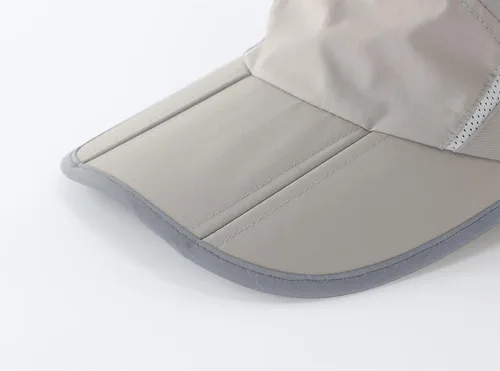 Miniatura 53 de connectyle plegable malla deportes cap con transpirable con rayas reflectantes Sun Runner Cap