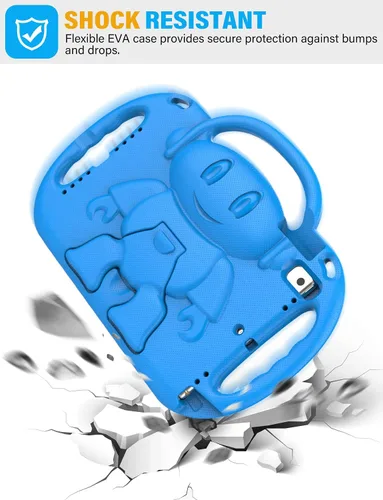 Miniatura 4 de SUPLIK Funda para niños para iPad de 5ª/6ª generación (9.7 pulgadas, 2017/2018), iPad Air 1 y Air 2 y Pro 9.7 Funda para niños con correa