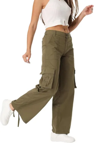 Miniatura 8 de XNMAYA Pantalones cargo para mujer, de secado rápido, informales, militares, militares, camuflaje, combate, trabajo, pantalones casuales