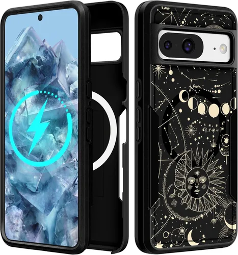 Miniatura 122 de Funda para Moto G 5G 2024 – Compatible con MagSafe para mujeres y niñas, bonita funda protectora magnética para teléfono, diseño femenino Kawaii
