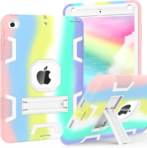 Miniatura 14 de CCMAO Funda para iPad mini 5 2019, iPad mini 4 2015, funda protectora híbrida resistente a prueba de golpes para iPad mini 5ª/4ª generación 7.9