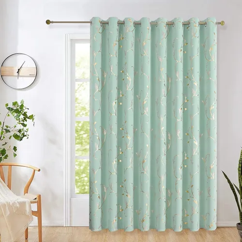 Miniatura 88 de BUHUA Cortinas Opacas de 63 Pulgadas de Largo, 2 Paneles con Aislamiento Térmico, Tratamiento de Ventana para Dormitorio, Cortinas Oscurecedoras