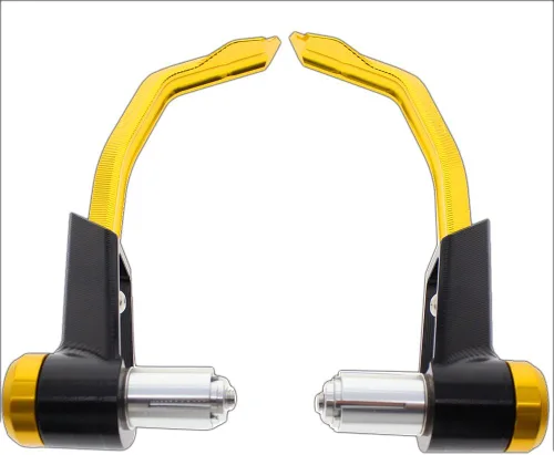 Miniatura 3 de 7/8" 22mm CNC Palanca de embrague de freno con protectores de guardabarros para motocicletas, agarre de puño compatible con 390 690 Dk 1290 SUPER Dk