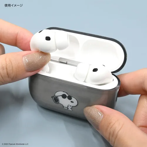 Miniatura 5 de Gourmandies Peanuts Snoopy AirPods Pro 3 - Funda suave compatible con Joe Cool SNGG-205B