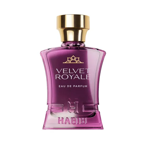 H HABIBI Velvet Royale Perfume Árabe para Mujeres – 2.5 oz (75ML) Fragancia de Larga Duración para Mujeres, Aroma Floral Afrutado con Notas de