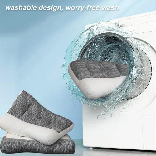 Miniatura 4 de Almohada para el cuello, almohada súper ergonómica, protege tu cuello y columna vertebral, almohadas ergonómicas para dormir, almohadas ergonómicas