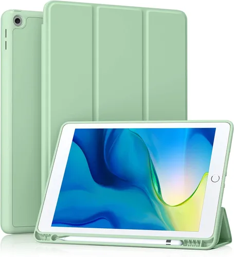 Miniatura 14 de Akkerds - Funda Compatible con iPad de 10.2 Pulgadas 2021/2020/2019, para iPad de 9ª/8ª/7ª Generación con Soporte para Lápiz, Funda Protectora