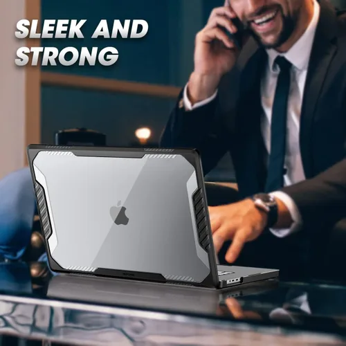 Miniatura 8 de SUPCASE para Funda MacBook Pro de 16 pulgadas 2024-2021 (Unicorn Beetle), M4/M3/M2/M1 Pro/Max A3403 A3186 A2991 A2780 A2485 Carcasa Protectora Negro