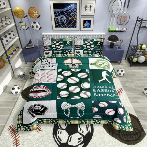 Miniatura 14 de Juegos de Edredón de Bombero Tamaño Twin para Niños, Adultos y Adolescentes, Juego de Ropa de Cama con Patrón de Insignia de Bombero y Llama