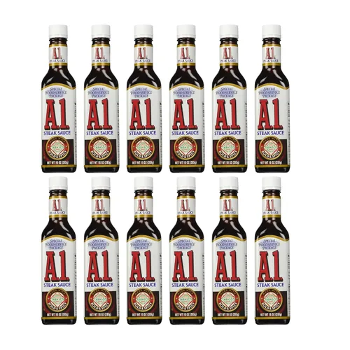 Miniatura 12 de A.1. Salsa para Bistec Bold & Spicy, botella de 10 oz (paquete de 3)
