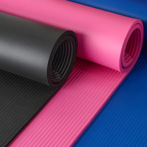 Miniatura 4 de Amazon Basics Extra Thick Exercise Yoga Mat with Carrying Strap Negro