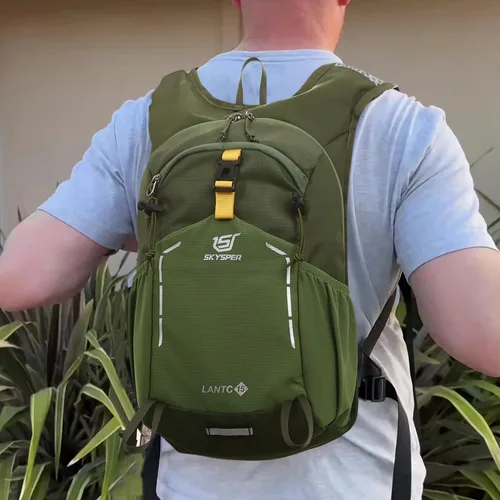 Miniatura 7 de SKYSPER Mochila de senderismo pequeña – Mochila de viaje de 15 L, ligera, resistente al agua, mochilas de senderismo para mujeres y hombres