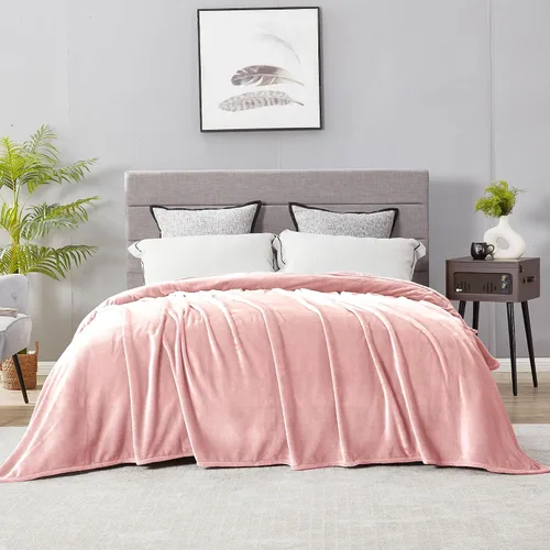Miniatura 16 de Dreamnine Manta extrasuave, vellón de felpa, silla, sofá, 50 x 60 pulgadas, franela de terciopelo, ligera, mullida, microfelpa, decorativa, cálida
