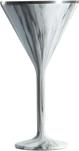 Miniatura 21 de NEWPORT Stemware Collection Premium Vacuum Insulated Stainless Steel Martini Glasses, Lightweight Margarita Glasses, Unbreakable & Stay Cold