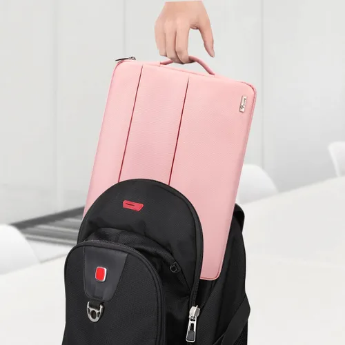 Miniatura 5 de Funda para Laptop Voova de 13 13.6 Pulgadas Compatible con MacBook Air 13 M1/M2/M3/M4, MacBook Pro 13/14, iPad Pro 13, Bolsa de Computadora delgada