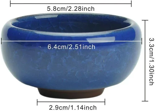 Miniatura 2 de Macetero para suculentas, 12 piezas de cerámica de 2.5 pulgadas, para plantas de cactus, maceta, maceta, contenedor/maceta