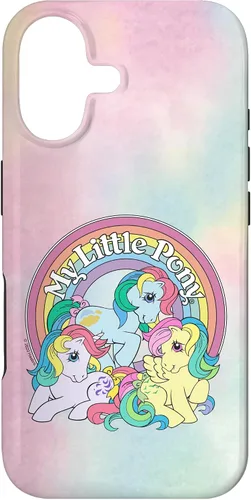 My Little Pony Funda retro arcoíris para iPhone 17
