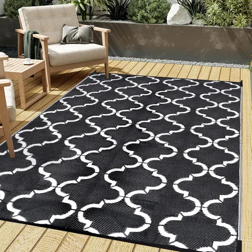 Miniatura 63 de HUGEAR Alfombra para RV Exterior Tapete Impermeable Alfombras para Exteriores 9'x12' para Patios Liquidación Alfombra Exterior Alfombras de Camping