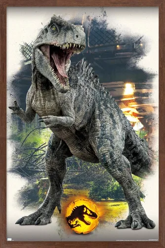 Miniatura 16 de Trends International Jurassic World: Dominion - Póster de pared focal Giganotosaurus, 14.725 x 22.375 pulgadas, paquete de póster y montaje prémium