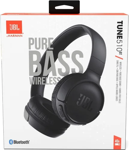 Miniatura 4 de JBL Tune 510BT - Auriculares Bluetooth con hasta 40 horas de batería, micrófono para llamadas, plegables y cómodos, compatibles con Android e iOS
